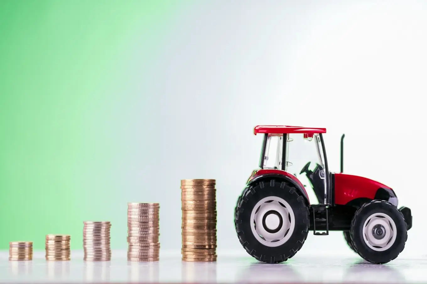 monety i traktor